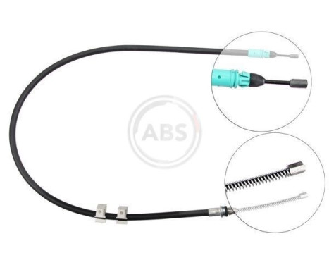 Cable, parking brake K13776 ABS, Image 3