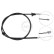 Cable, parking brake K13786 ABS, Thumbnail 2