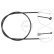 Cable, parking brake K13801 ABS, Thumbnail 3