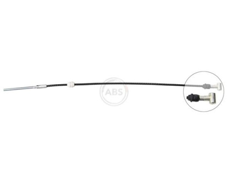 Cable, parking brake K13811 ABS, Image 2