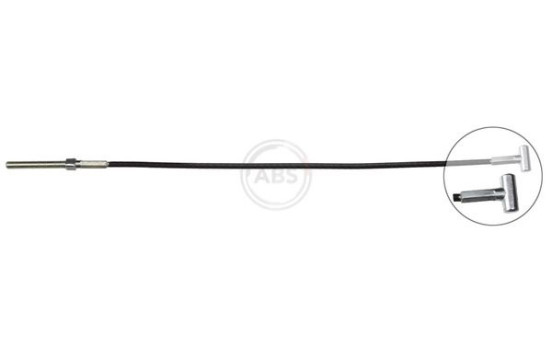 Cable, parking brake K13831 ABS, Image 3