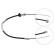 Cable, parking brake K13841 ABS, Thumbnail 2