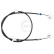 Cable, parking brake K13844 ABS, Thumbnail 2