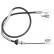 Cable, parking brake K13851 ABS