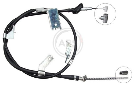 Cable, parking brake K13860 ABS, Image 2