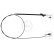 Cable, parking brake K13880 ABS, Thumbnail 2