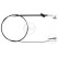 Cable, parking brake K13881 ABS, Thumbnail 2