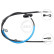 Cable, parking brake K13882 ABS, Thumbnail 2