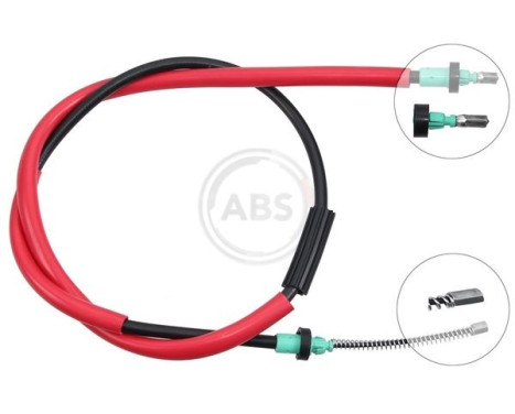 Cable, parking brake K13885 ABS, Image 2