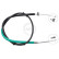 Cable, parking brake K13892 ABS, Thumbnail 2
