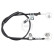 Cable, parking brake K13893 ABS, Thumbnail 2