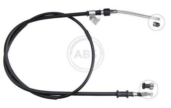 Cable, parking brake K13896 ABS, Image 2