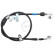 Cable, parking brake K13899 ABS, Thumbnail 2