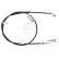 Cable, parking brake K13906 ABS, Thumbnail 2