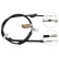 Cable, parking brake K13908 ABS, Thumbnail 2