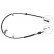 Cable, parking brake K13938 ABS, Thumbnail 2