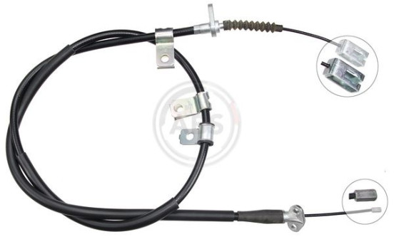 Cable, parking brake K13939 ABS, Image 2