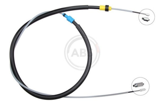 Cable, parking brake K13956 ABS, Image 2