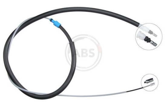 Cable, parking brake K13959 ABS, Image 2