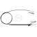 Cable, parking brake K13963 ABS, Thumbnail 2