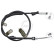 Cable, parking brake K13978 ABS, Thumbnail 2