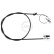 Cable, parking brake K13980 ABS, Thumbnail 2