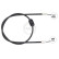 Cable, parking brake K13990 ABS, Thumbnail 2
