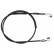 Cable, parking brake K14006 ABS