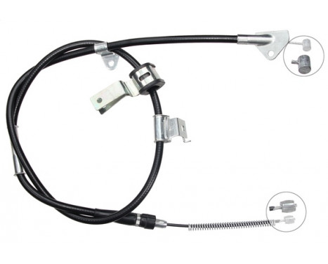 Cable, parking brake K14009 ABS