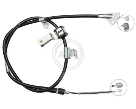Cable, parking brake K14009 ABS, Image 2