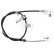 Cable, parking brake K14009 ABS, Thumbnail 2