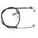 Cable, parking brake K14010 ABS, Thumbnail 2