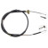 Cable, parking brake K14013 ABS