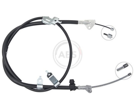 Cable, parking brake K14025 ABS, Image 2