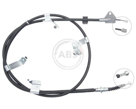 Cable, parking brake K14031 ABS, Image 2