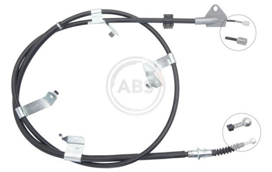 Cable, parking brake K14031 ABS, Image 2