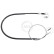 Cable, parking brake K14034 ABS, Thumbnail 2