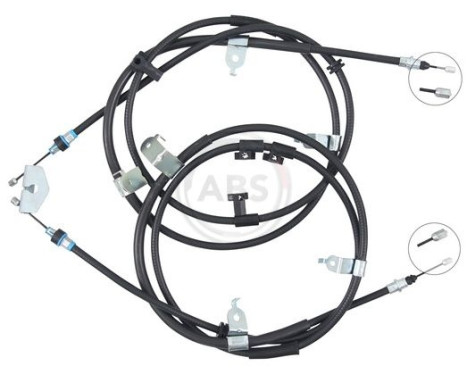 Cable, parking brake K14044 ABS, Image 2