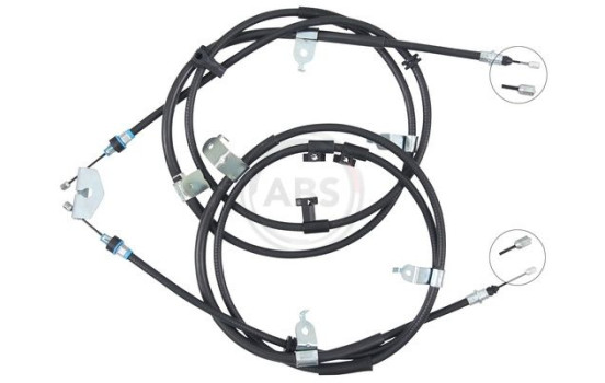 Cable, parking brake K14044 ABS, Image 2