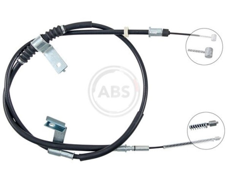 Cable, parking brake K14066 ABS, Image 2