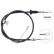 Cable, parking brake K14070 ABS