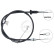 Cable, parking brake K14070 ABS, Thumbnail 2