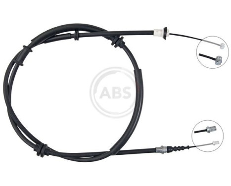 Cable, parking brake K14072 ABS, Image 2