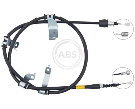 Cable, parking brake K14074 ABS, Image 2