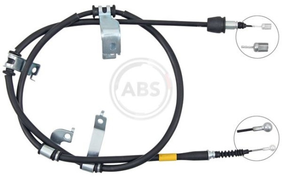 Cable, parking brake K14074 ABS, Image 2