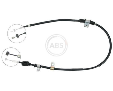 Cable, parking brake K14077 ABS, Image 3