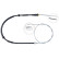 Cable, parking brake K14081 ABS, Thumbnail 2