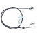 Cable, parking brake K14085 ABS