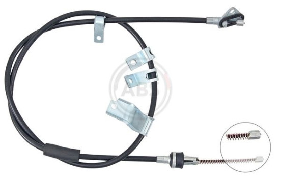 Cable, parking brake K14086 ABS, Image 2