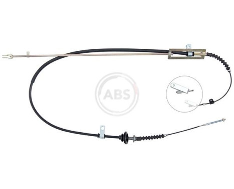 Cable, parking brake K14091 ABS, Image 2